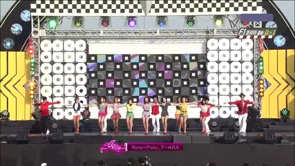T-ara - Roly Poly ~ Music Core (15.10.2011)