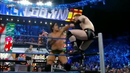 Wade Barrett vs Sheamus