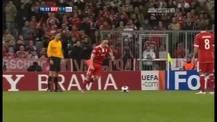 Bayern Munich 1 - 1 Man Utd (ribery) 