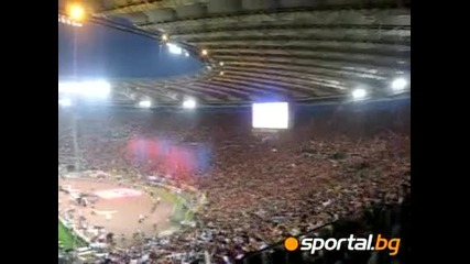 Хореографията на агитката на Барселона
