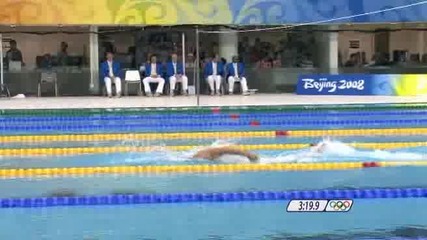 Beijing Olympic Games 2008 - Swimming Mens 4x200m Freestyle Relay - Final