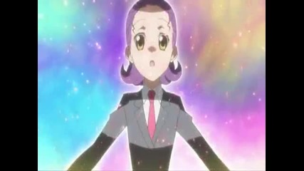 Shugo Chara Doki - Amulet Clover upgraded transformation and attack ( chara - nari) 