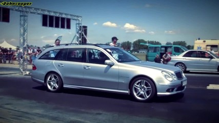 Mercedes E55 Amg vs Subaru Impreza Wrx Sti