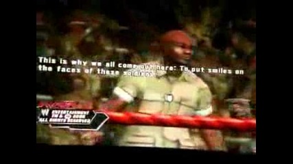 Wwe Smackdown Vs Raw 2009 John Cena Tells Tony To Come To The Ri