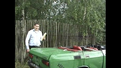 Top Gear - руска пародия с москвич (смях) 