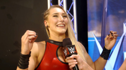 Rhea Ripley is ecstatic after her win against Miranda Salinas: WWE.com Exclusive, Aug. 28, 2017