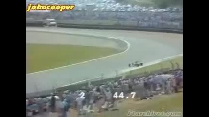 F1 British Gp 1990 Silverstone Nigel Mansell Pole Lap