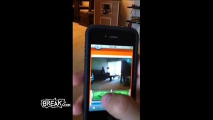 Awesome iphone Controlled Mini Fridge Beer Cannon 