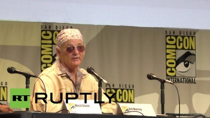 USA: Bill Murray discusses slavery at Comic-Con 2015