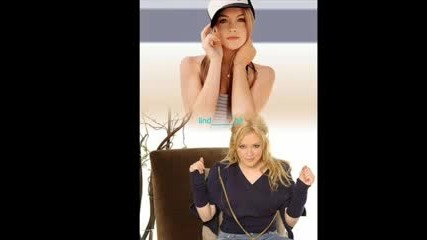 Lindsay Lohan And Hilary Duff the best 