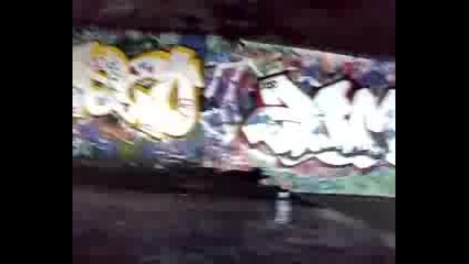 london graffiti video filmed at southbank waterloo 