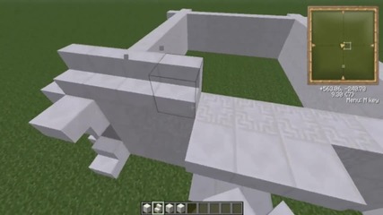 Minecraft Направи си къща 1 - Кварц къща