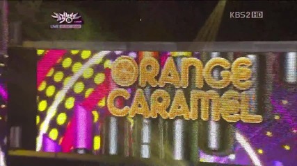 (hd) Orange Caramel - Lipstick ~ Music Bank (12.10.2012)