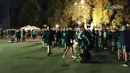Левски напусна ЛК, но феновете останаха с високо вдигнати глави
