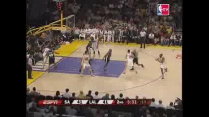 Highlights Lakers Vs Spurs 13.04.2008.