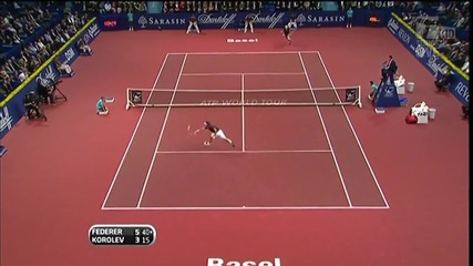 hd Federer vs Korolev Basel 2009 