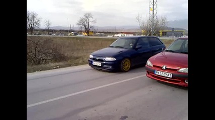 Opel Astra Gsi - Kyustendil vs. Pejo 106 Rally - Radomir