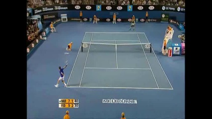 Nadal - Federer, Australian Open 2009 Final Highlights part 1/2