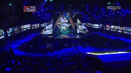 121231 Roh Ji Hoon ( with Ailee ) - Punishment @ Mbc Gayo Daejun 2012