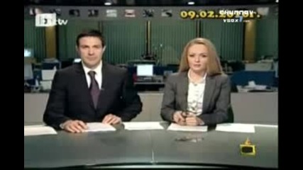Гавра с Бойко Борисов в Бтв Новините Господари на Ефира 18 02 2010 dnesiutre 39 videos Su 