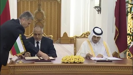 Борисов договори в Катар сътрудничеството между двете страни