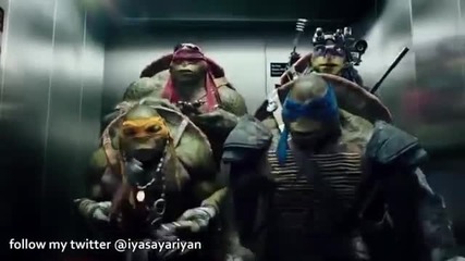 Tmnt 2014 the elevator scene