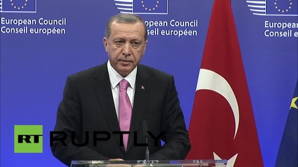 Belgium: Erdogan says 'we cannot speak of a good terrorist vs. a bad terrorist"