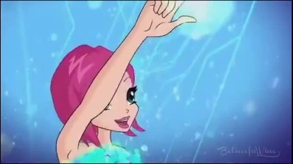 Winx Club tecna Sirenix! Full Transformation - Клуб Уинкс Техна сиреникс цялата 2 част