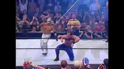 No Mercy 2002 - Kurt Angle & Chris Benoit Vs Rey Mysterio & Edge