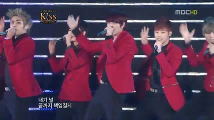 Infinite - Be Mine @ Kiss Concert (26.02.2012)