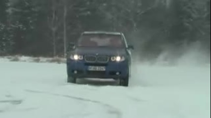 Bmw X3 Drift на сняг - Красота 