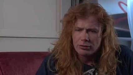 Dave Mustaine talk about his book 