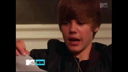 Justin Bieber on M T V