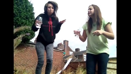 The second cinnamon challenge with Jade
