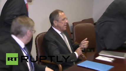 USA: Lavrov and Syrian FM Muallem meet after Middle East quartet talks