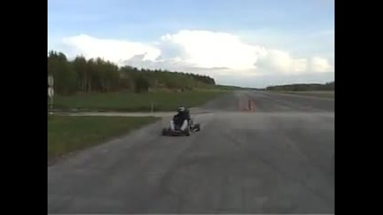 Yamaha R1 na karting 