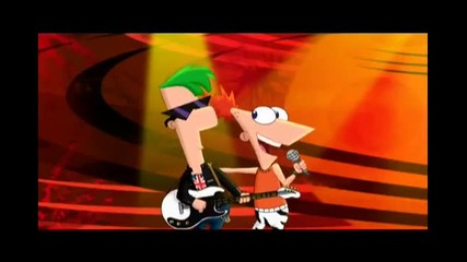 Phineas, Ferb and Slash - Kick It Up