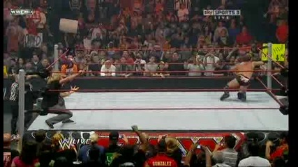 Поредната подигравка с Джерико. | Raw 15/03/10 |