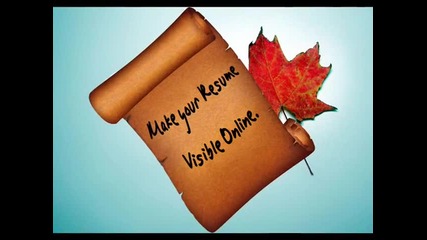 Make your Resume Visible Online.wmv