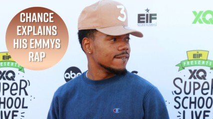 Chance the Rapper's Emmy rap was all about white people
