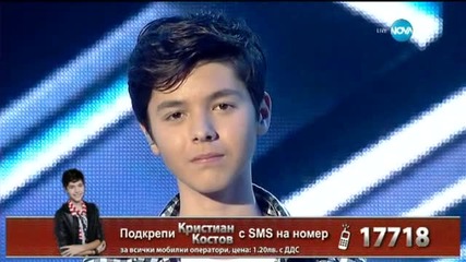 Кристиан Костов - X Factor Live (03.11.2015)