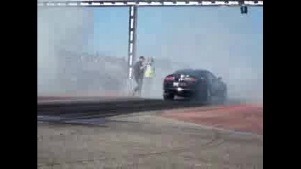 Toyota Supra Burnout