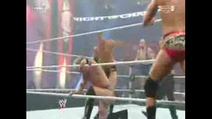Wwe Night Of Champions 2009 - Chris Jericho & Big Show vs Leagcy ( Tag Team Championship ) 