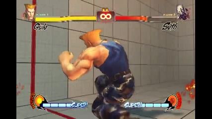Street Fighter 4 Guile combos 2 