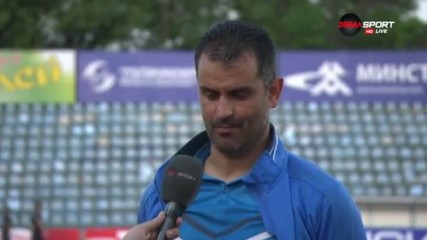 Веселин Великов: Равният резултат щеше да ни приляга
