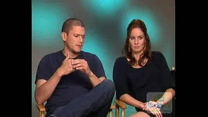 Wentworth Miller & Sarah Wayne Callies: Интервю за 4 сезон на Prison Break Част 1