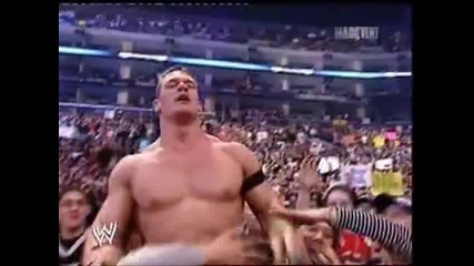 Wrestlemania 25 John Cena vs The Rock