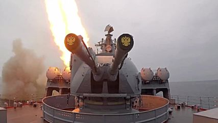 Russia: Pacific Fleet conducts rocket firing drills in Sea of Okhotsk