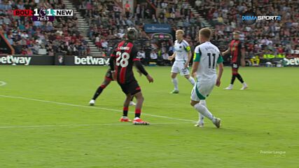 Goal by Newcastle United