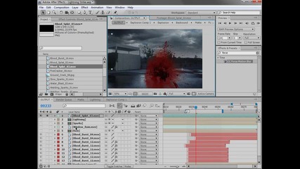 Уроци Adobe After Effects - Lightning Explosion Part 2